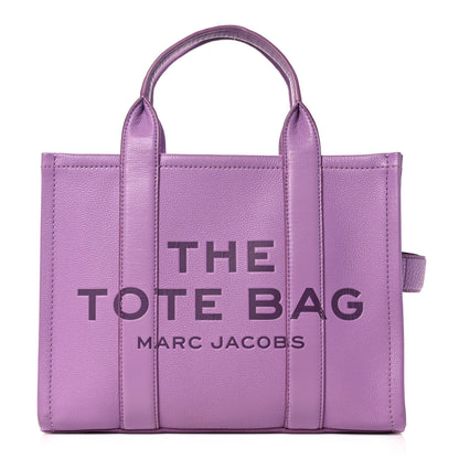Marc Jacobs Grained Calfskin Medium The Tote Bag Regal Orchid 1 of 14