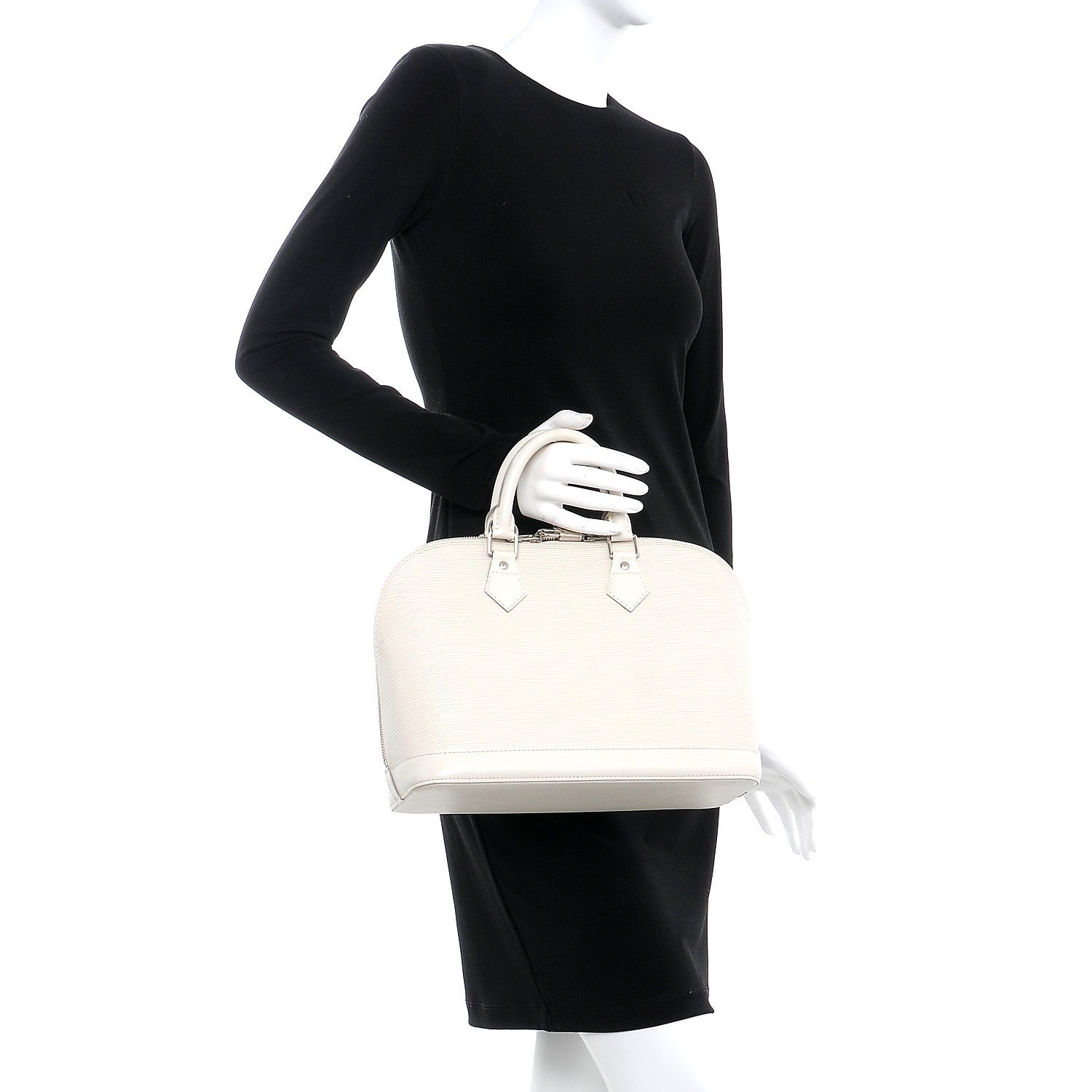 Louis Vuitton Epi Alma PM Ivory Ivory 2 of 6