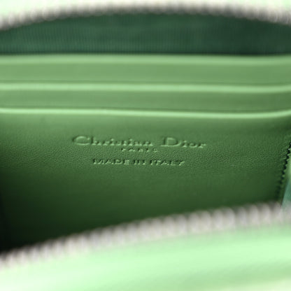 Christian Dior Lambskin Cannage Lady Dior Phone Holder Green 6 of 11