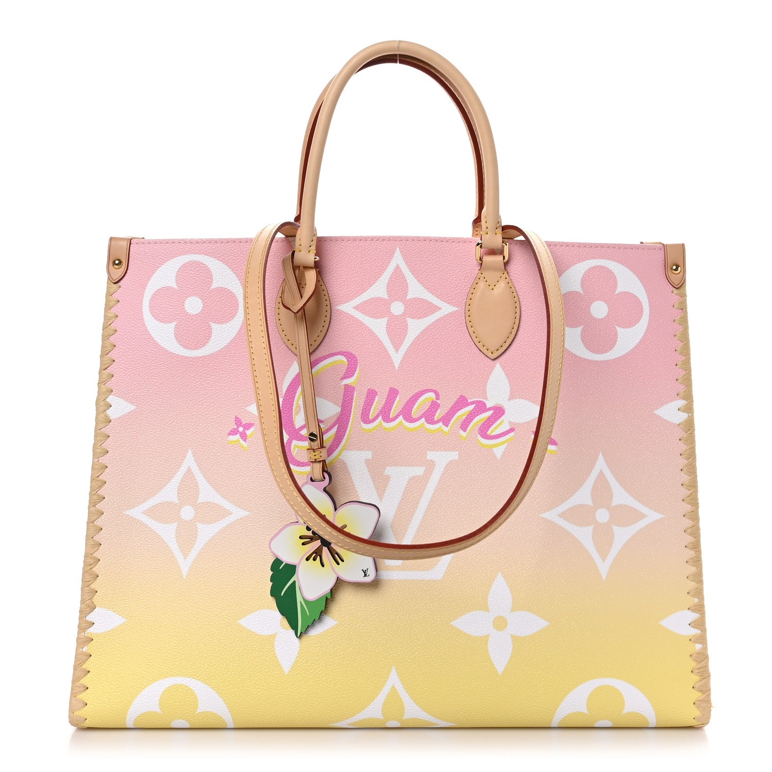 Louis Vuitton Monogram Giant By The Pool Guam Onthego GM Light Pink 1 of 10