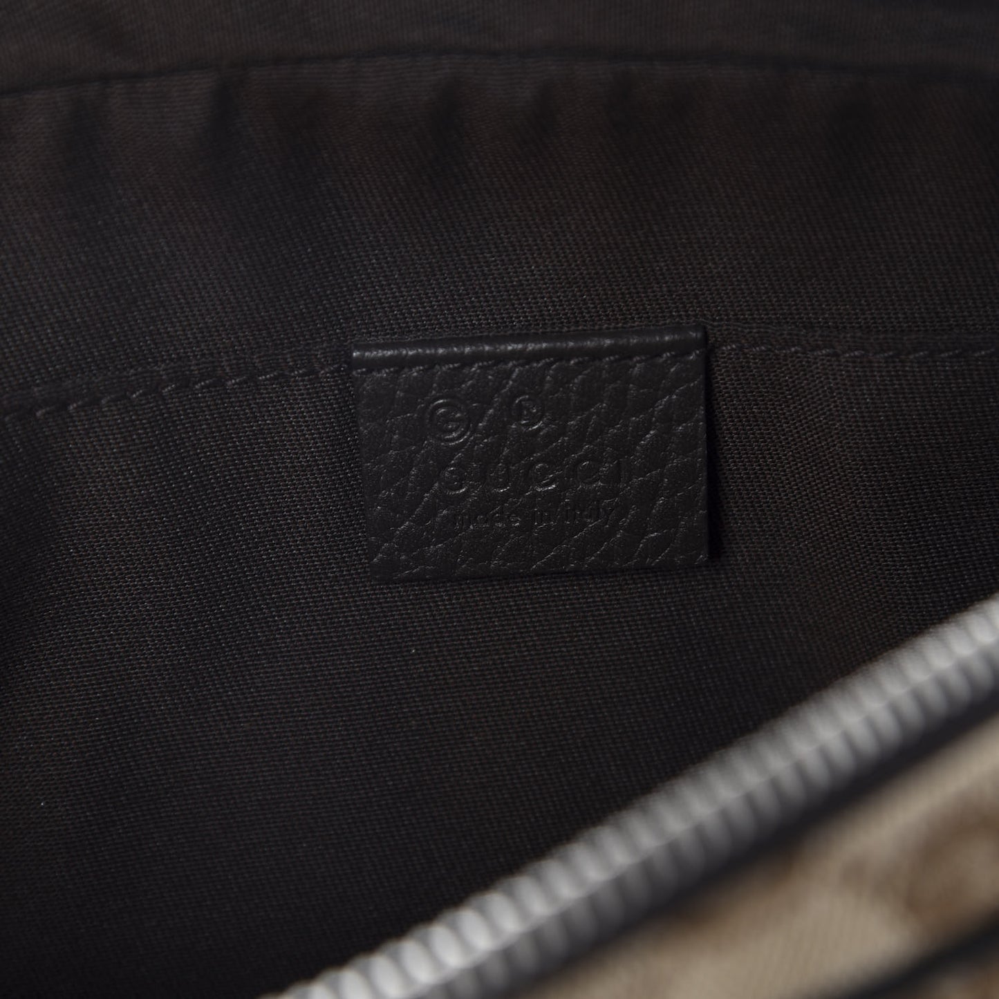 Monogram Belt Bag Dark Brown