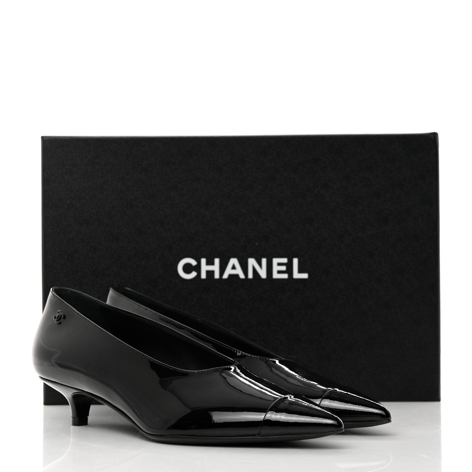 Chanel Patent Pumps 36.5 Black 9 of 9