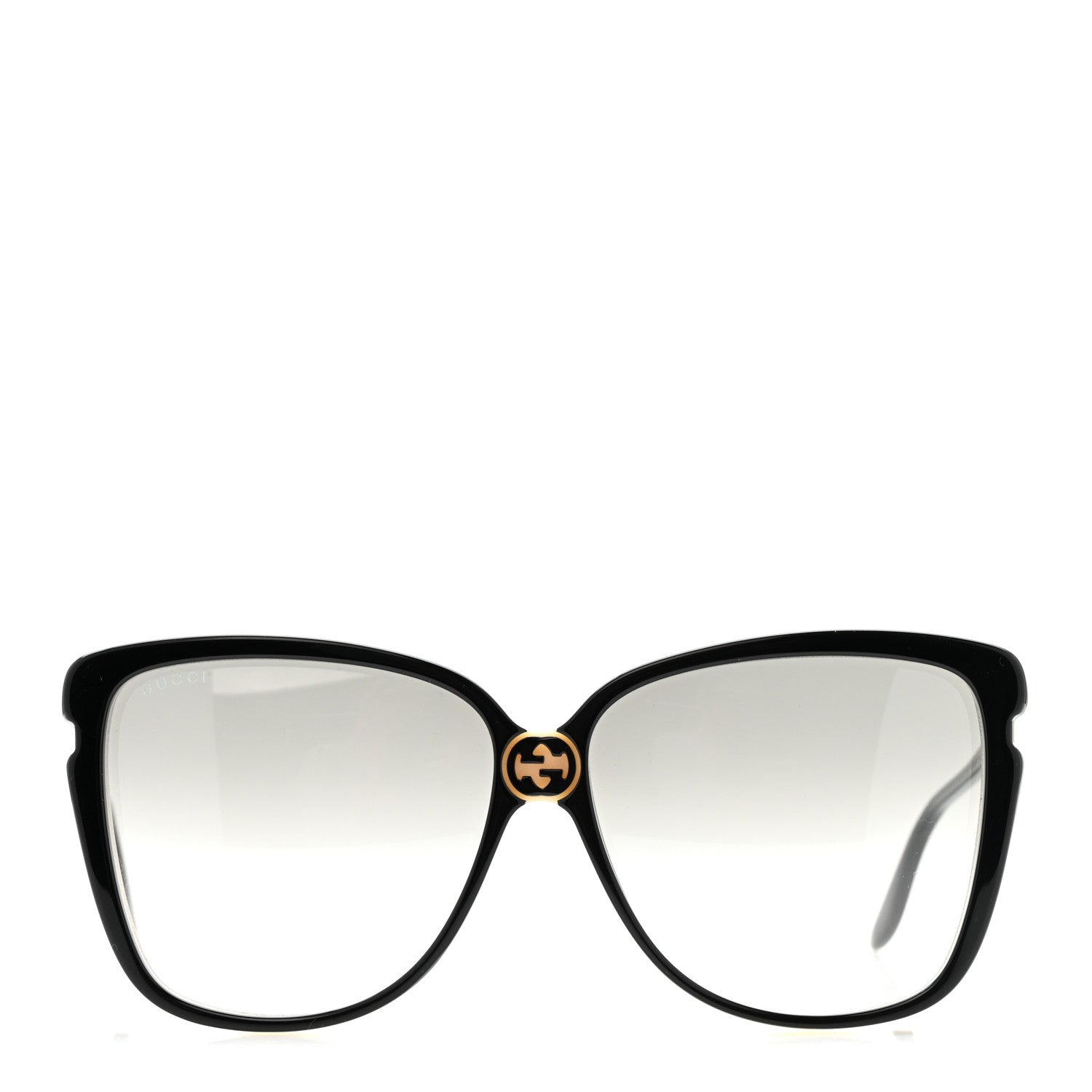 Gucci Acetate Square Frame GG0709S Sunglasses White Black 2 of 7