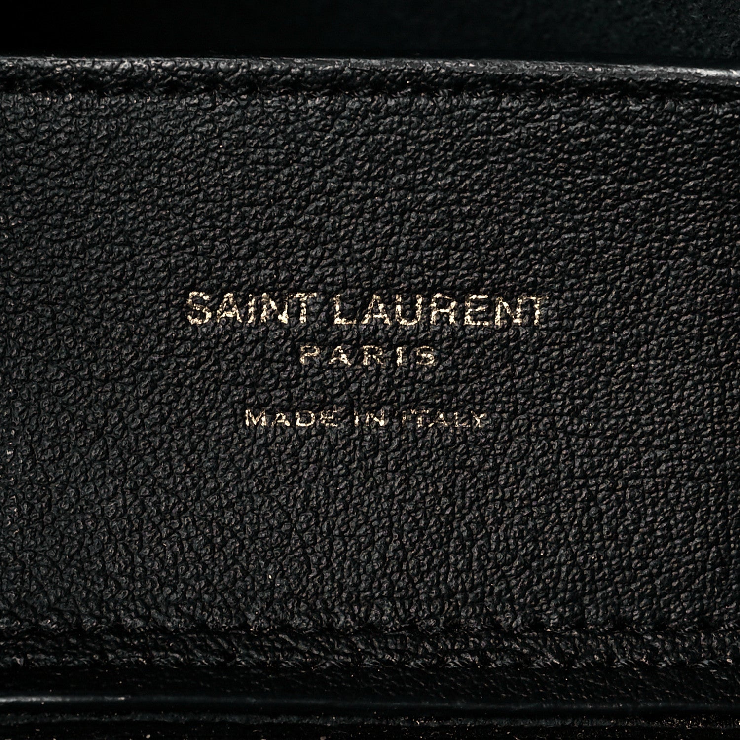 Saint Laurent Calfskin Large Shopping Tote Black 7 of 12