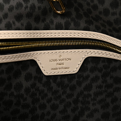 Louis Vuitton Monogram Giant Wild At Heart Neverfull MM Creme 7 of 10