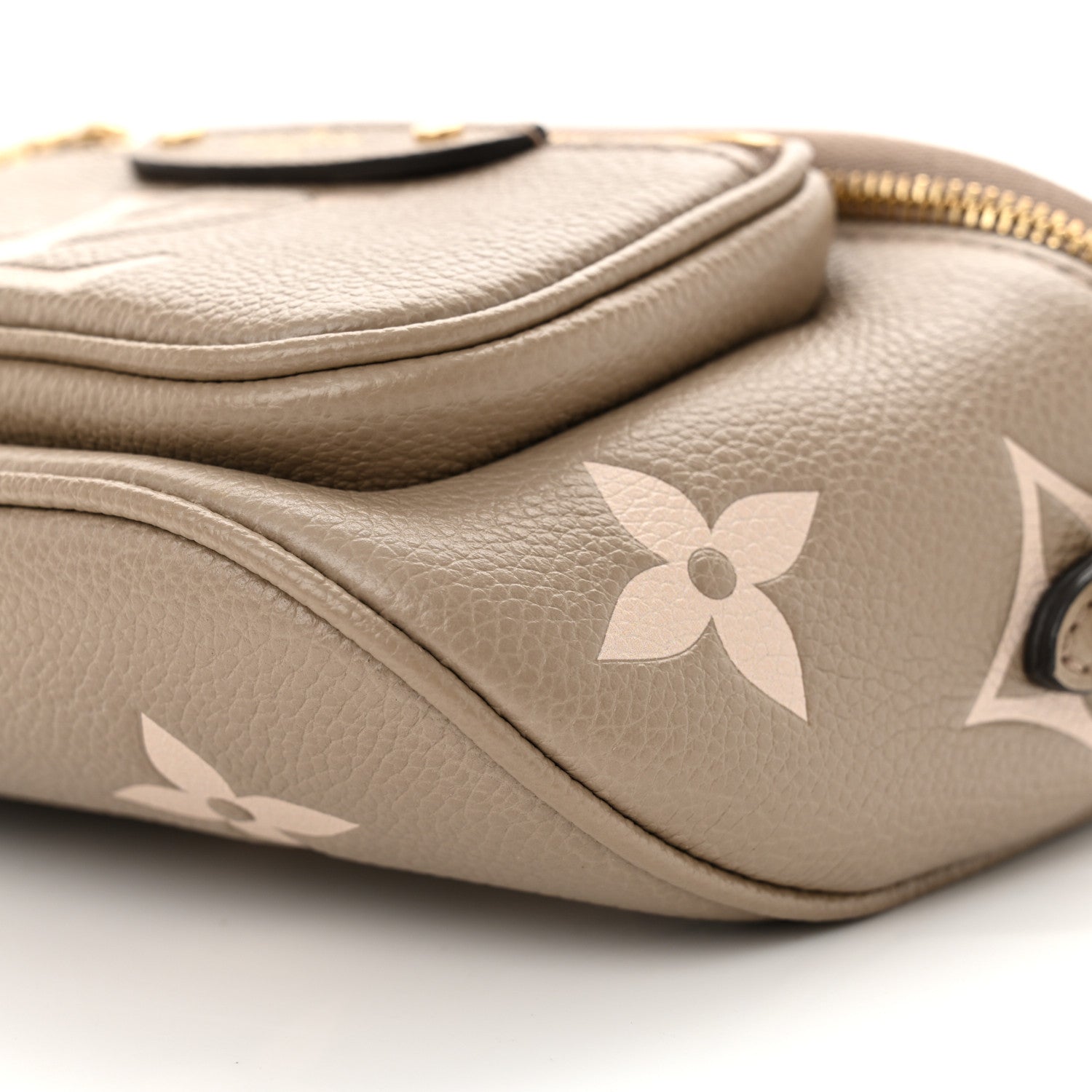 Louis Vuitton Empreinte Monogram Giant Mini Bumbag Tourterelle Cream 8 of 12