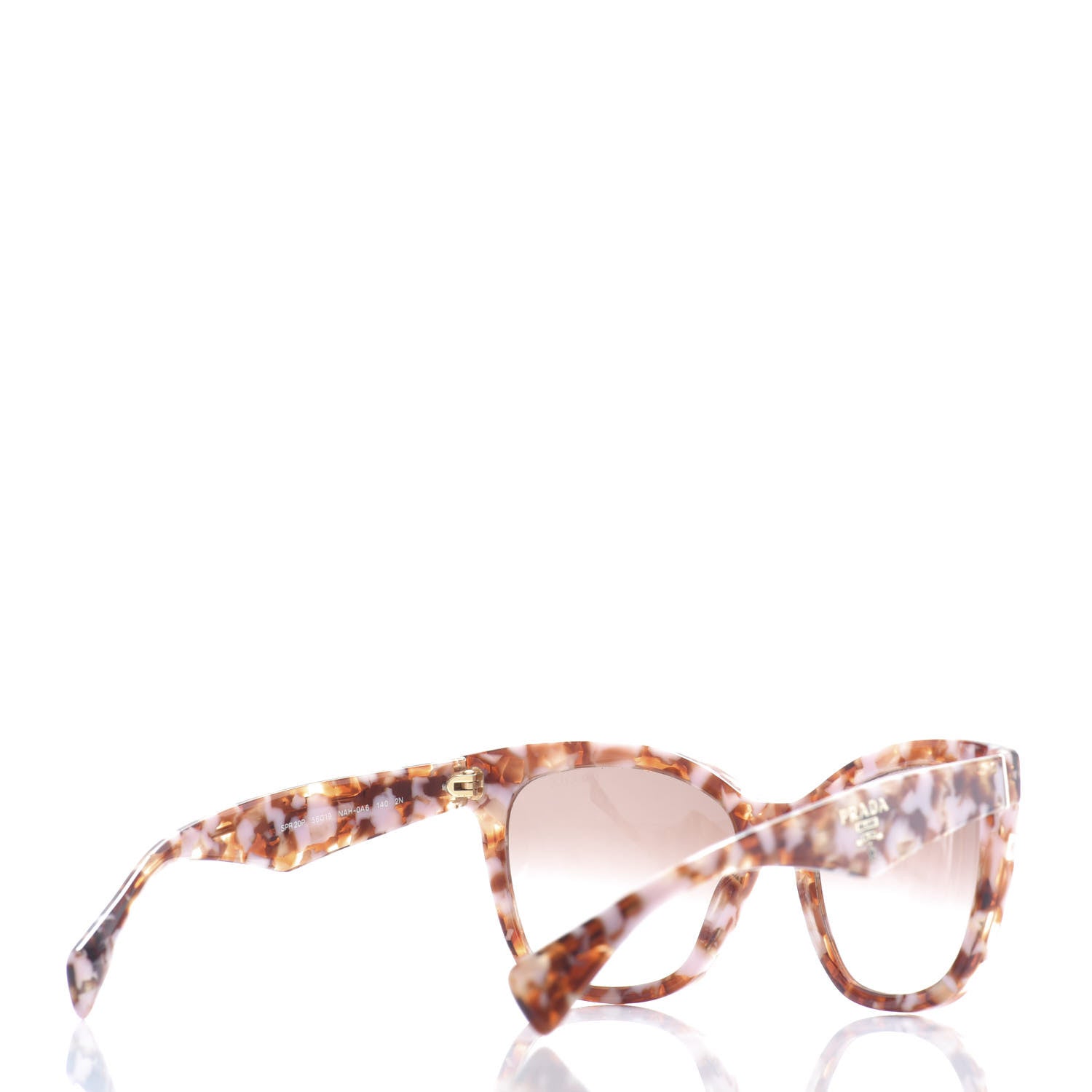 Prada Sunglasses SPR 20P Pink Tortoise 4 of 6