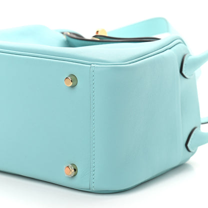 Hermes Swift Mini Lindy 20 Bleu Atoll 9 of 9