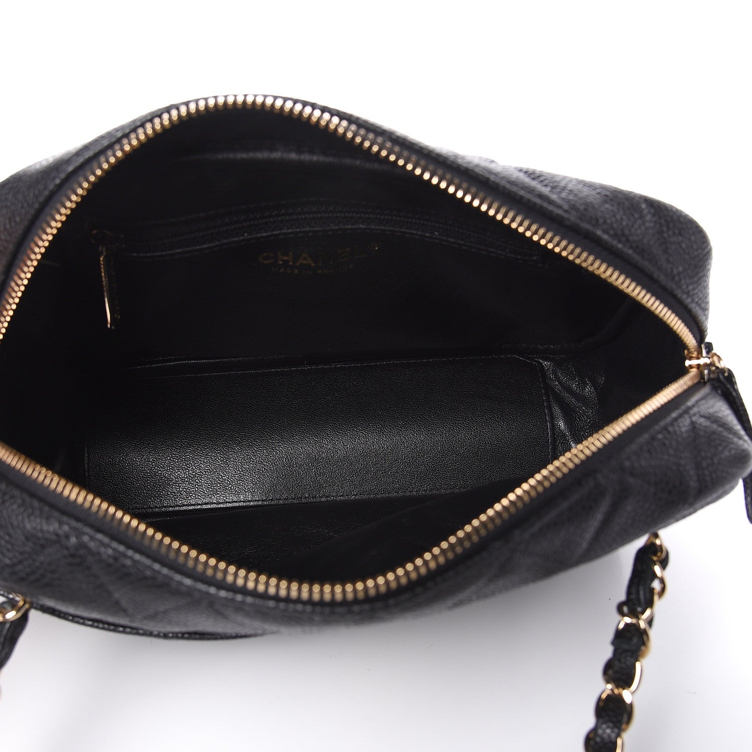 Chanel Caviar Quilted Camera Case Black 5 of 10