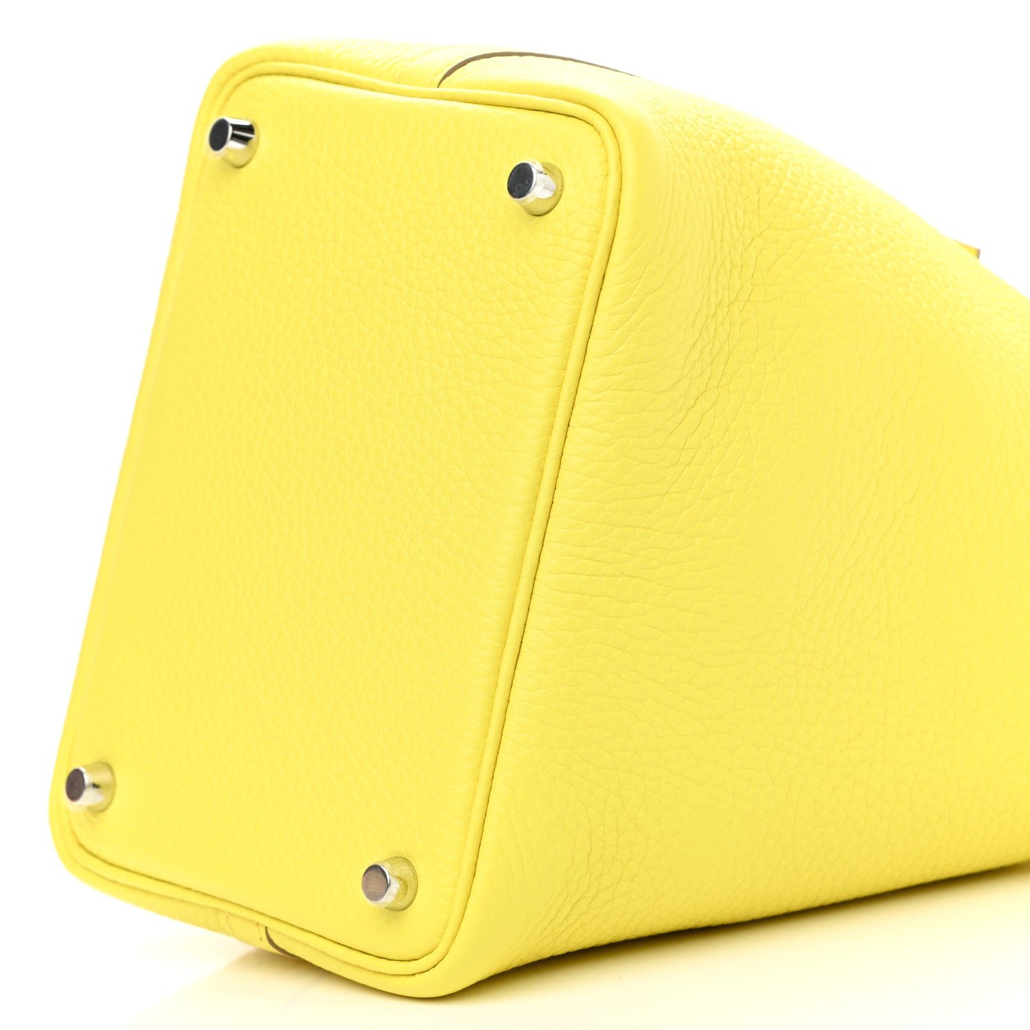 Hermes Taurillon Clemence Picotin Lock 18 PM Lime 10 of 11