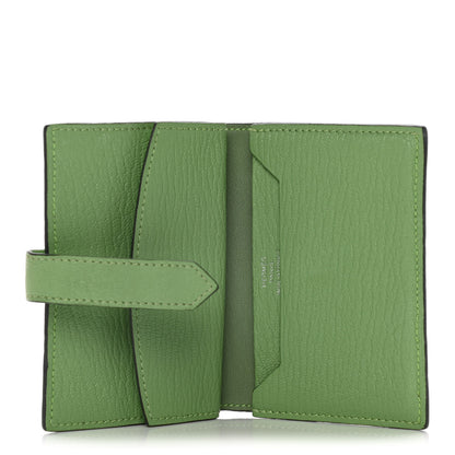 Hermes Chevre Mysore Mini Bearn Wallet Vert Criquet 5 of 16