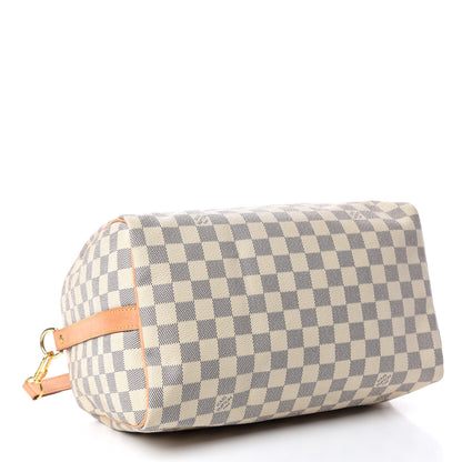 Louis Vuitton Damier Azur Speedy Bandouliere 30 4 of 15
