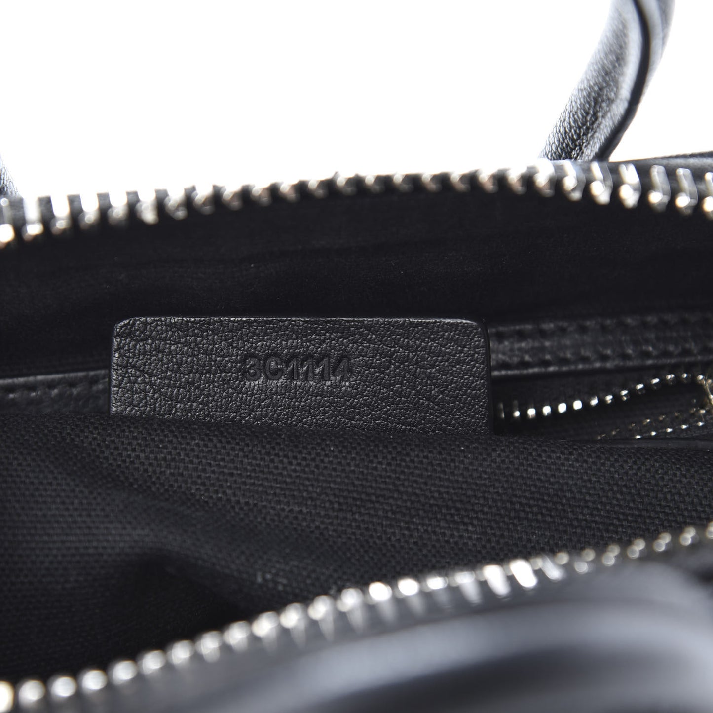 Sugar Goatskin Mini Antigona Black