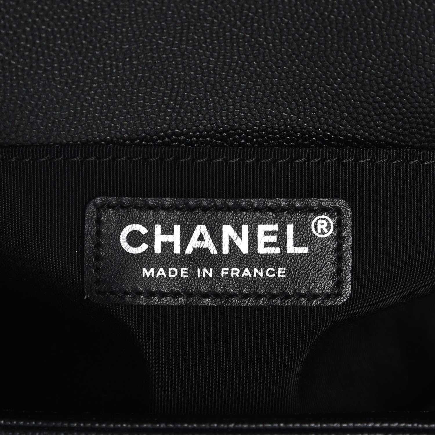 Chanel Caviar Quilted Medium Boy Flap So Black 6 of 7