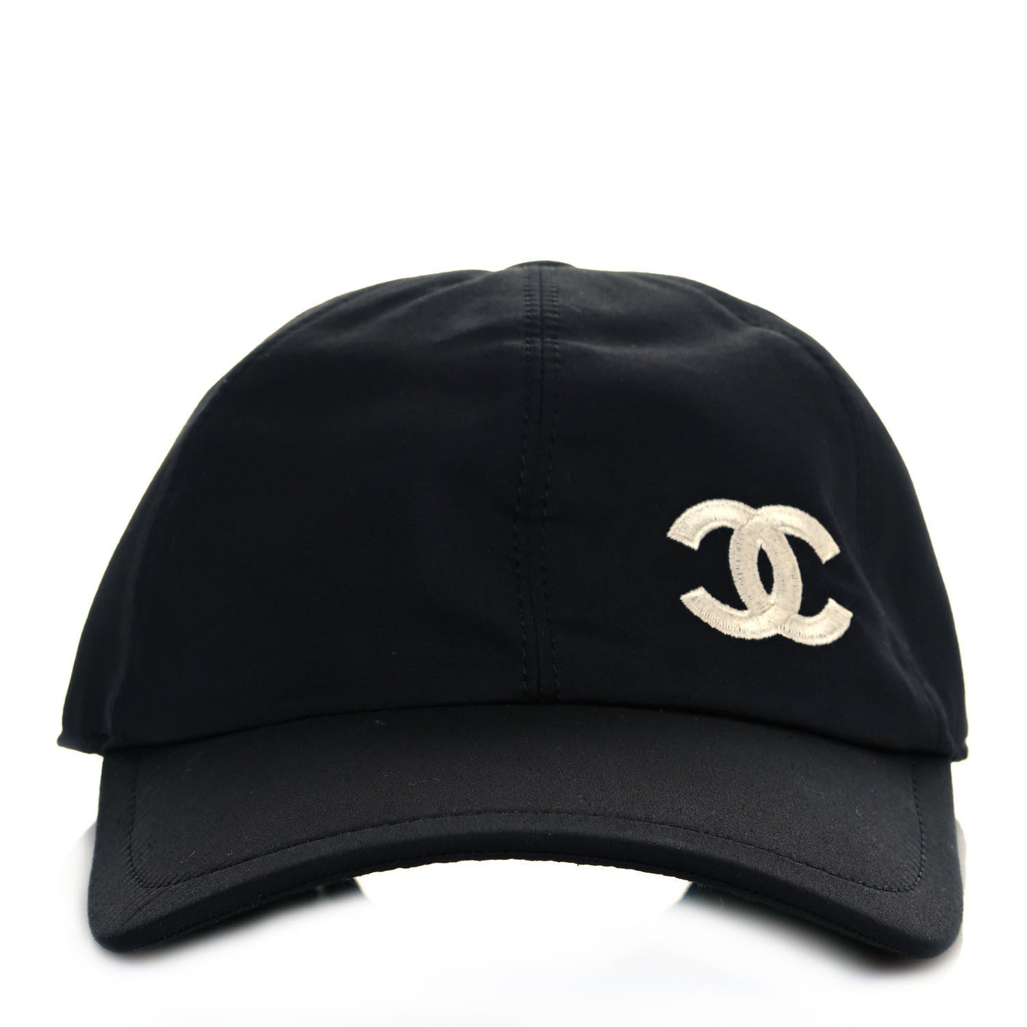 Chanel Cotton CC Cap Hat Black 2 of 6