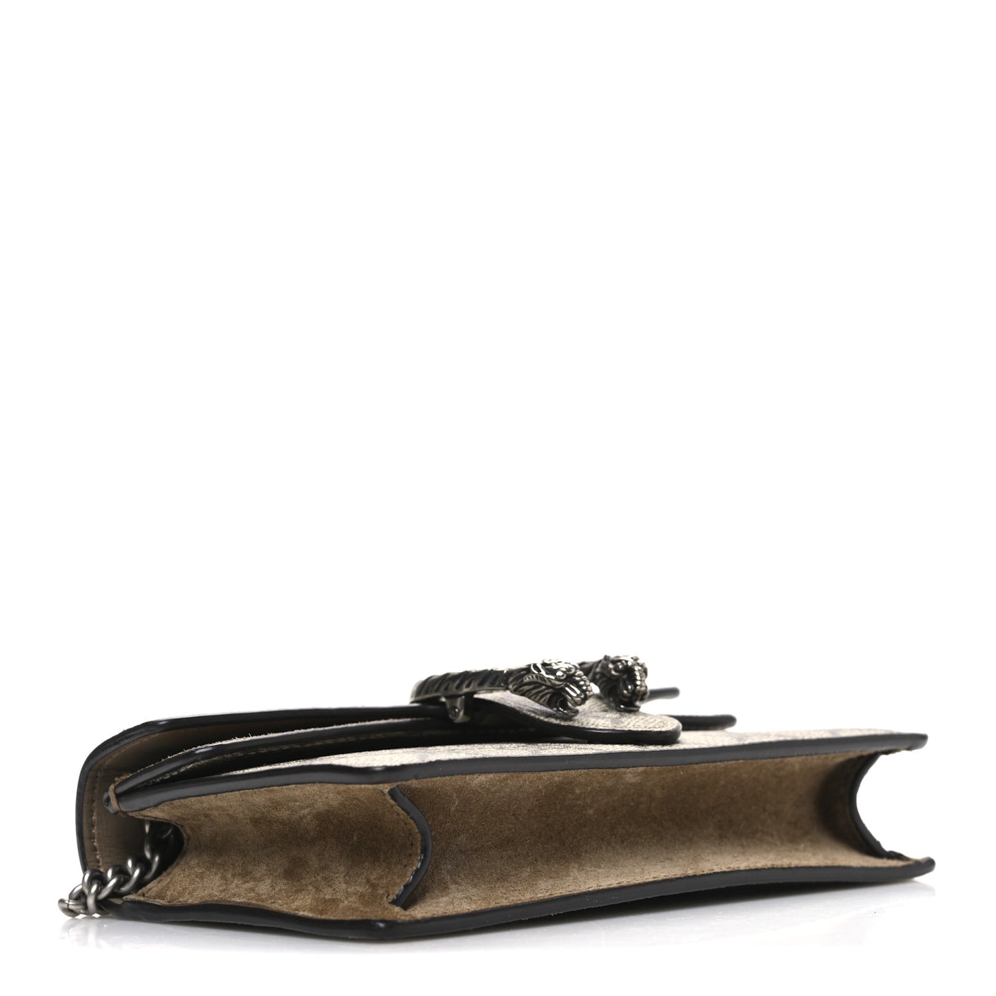 GG Supreme Monogram Super Mini Dionysus Shoulder Bag Taupe
