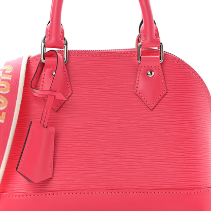 Louis Vuitton Epi Jacquard Alma BB Dragon Fruit 6 of 8