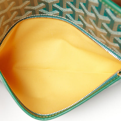 Goyard Goyardine Jouvence Toiletry Pouch MM Green 6 of 10