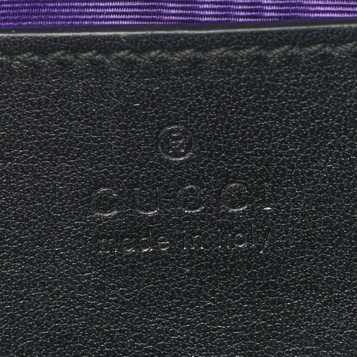 Gucci Nylon Calfskin Enamel GG Matelasse Shoulder Bag Black 6 of 10