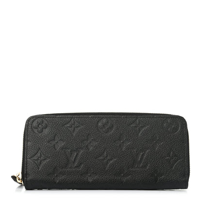 Louis Vuitton Empreinte Clemence Wallet Black 1 of 7