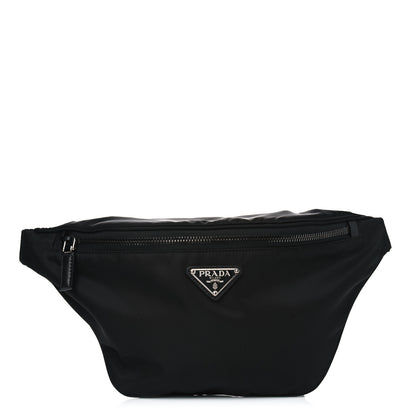 Prada Tessuto Nylon Saffiano Belt Bag Black 1 of 4