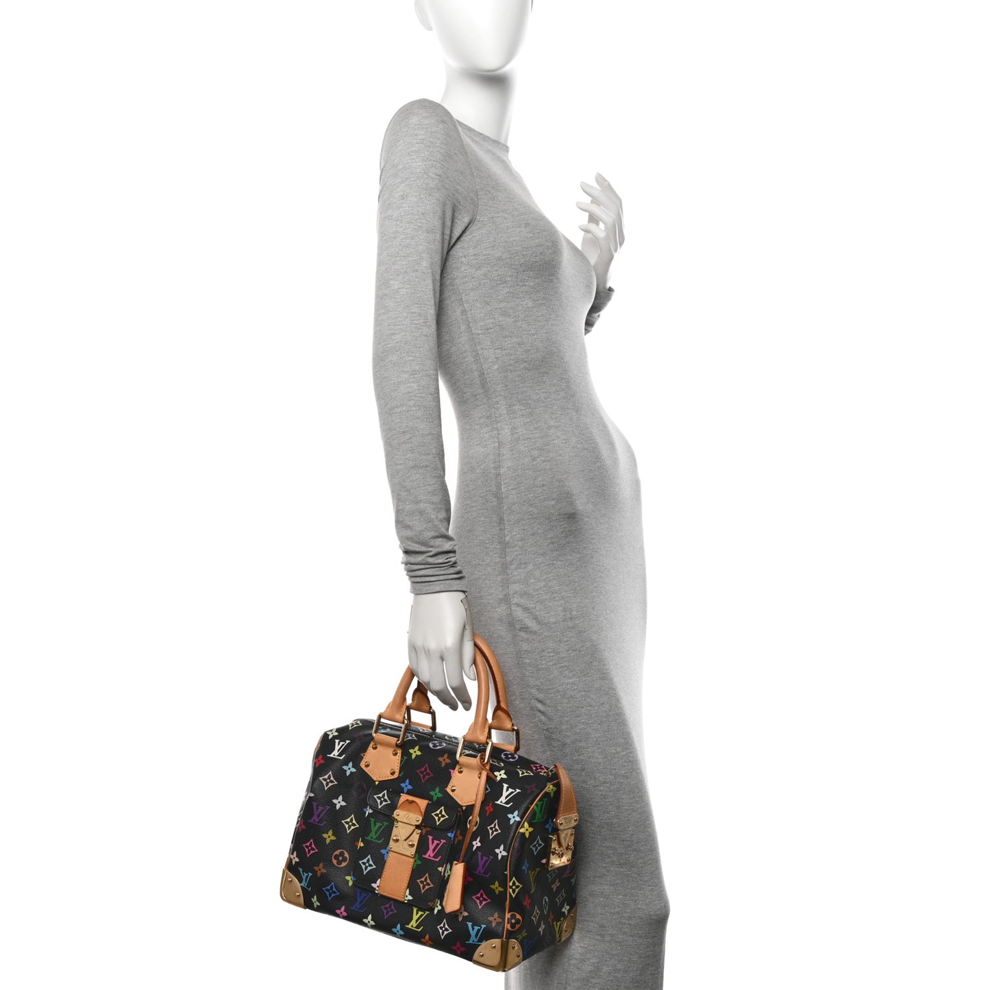 Monogram Multicolor Speedy 30 Black