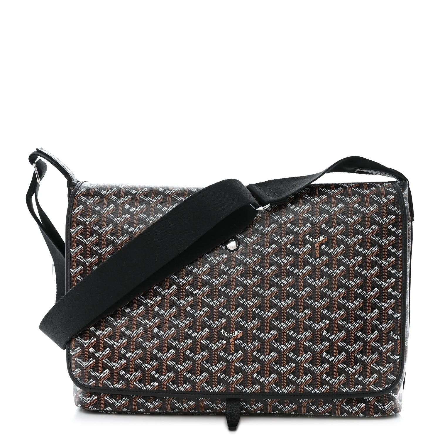 Goyard Goyardine Capetien Messenger Bag Black 1 of 9