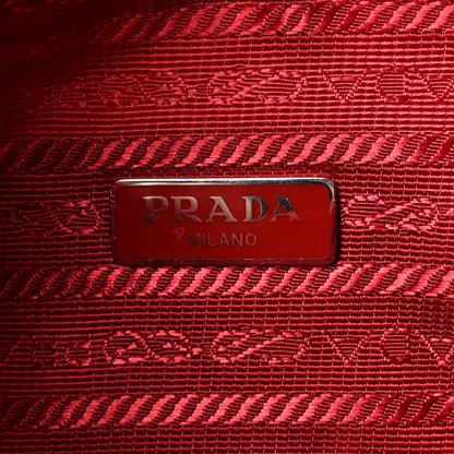 Prada Tessuto Nylon Mini Re-Edition 2000 Bag Rosso 6 of 10