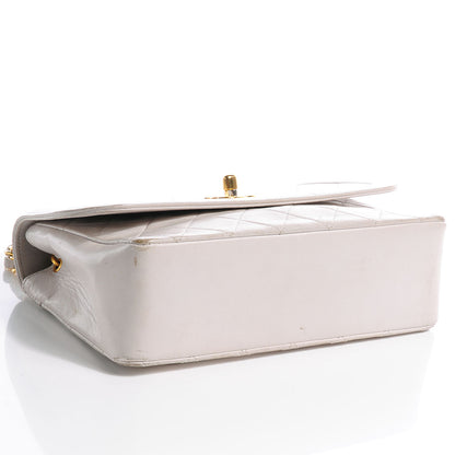 Chanel Lambskin Quilted Small Single Flap White 5 of 13