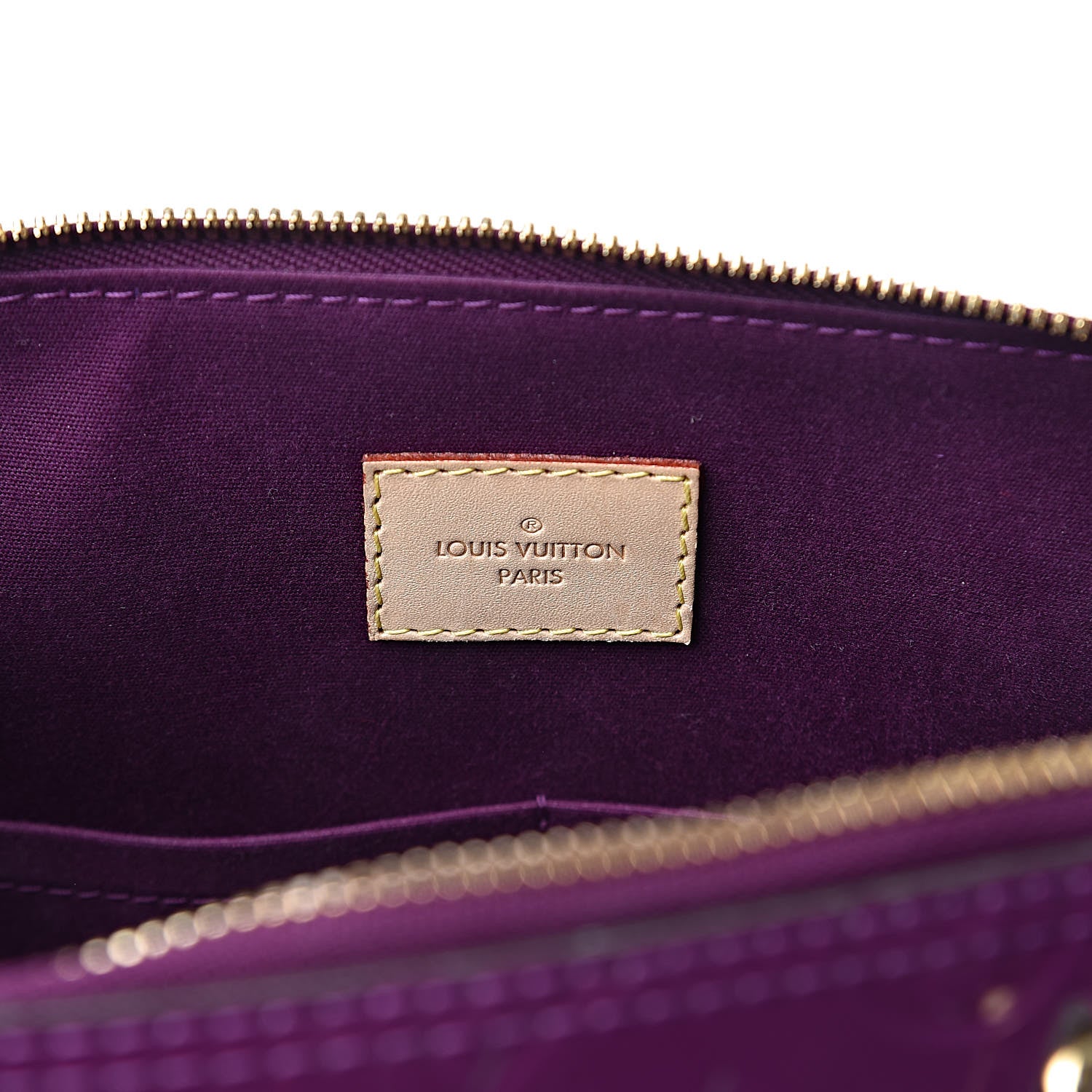 Louis Vuitton Vernis Alma MM Amethyste 7 of 14