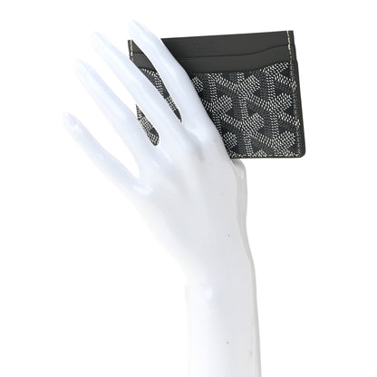 Goyard Goyardine Saint Sulpice Card Holder Grey 2 of 8