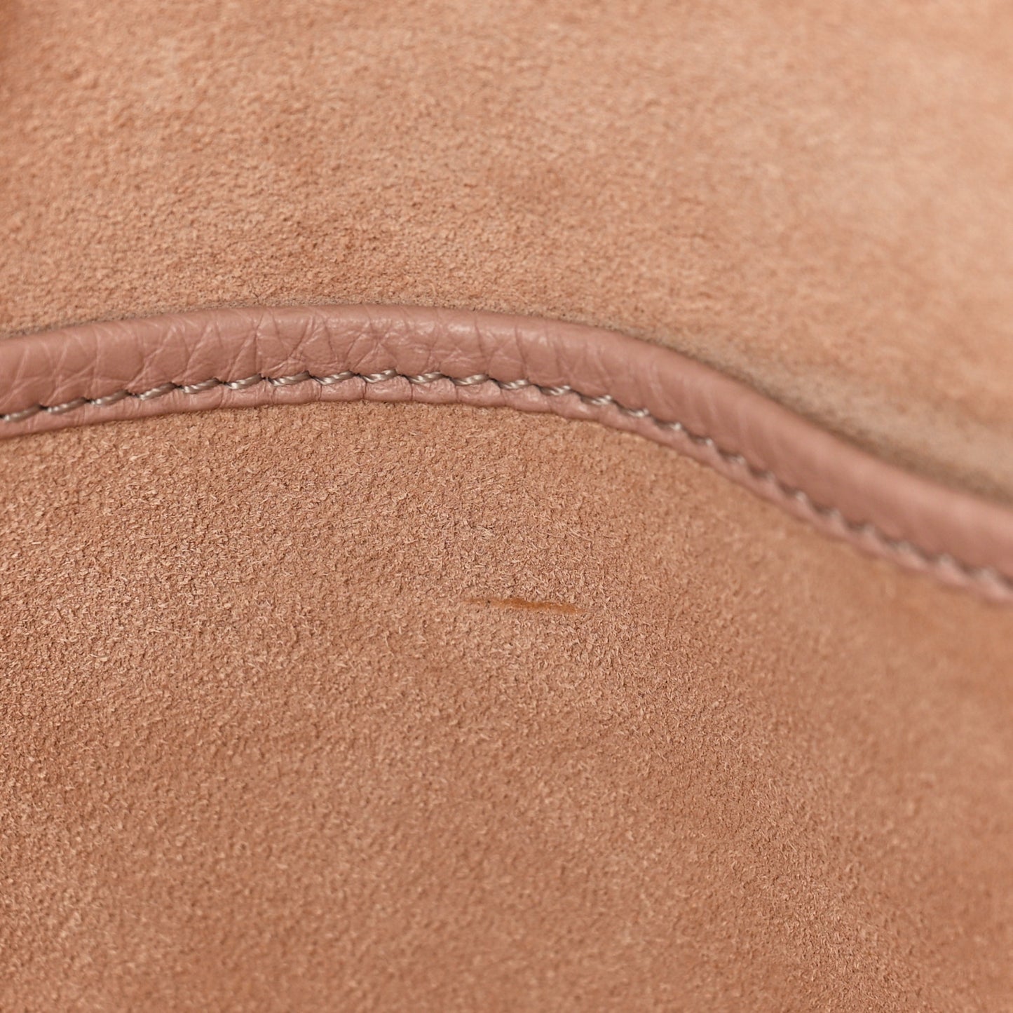 Grained Calfskin Rockstud Shoulder Tote Poudre