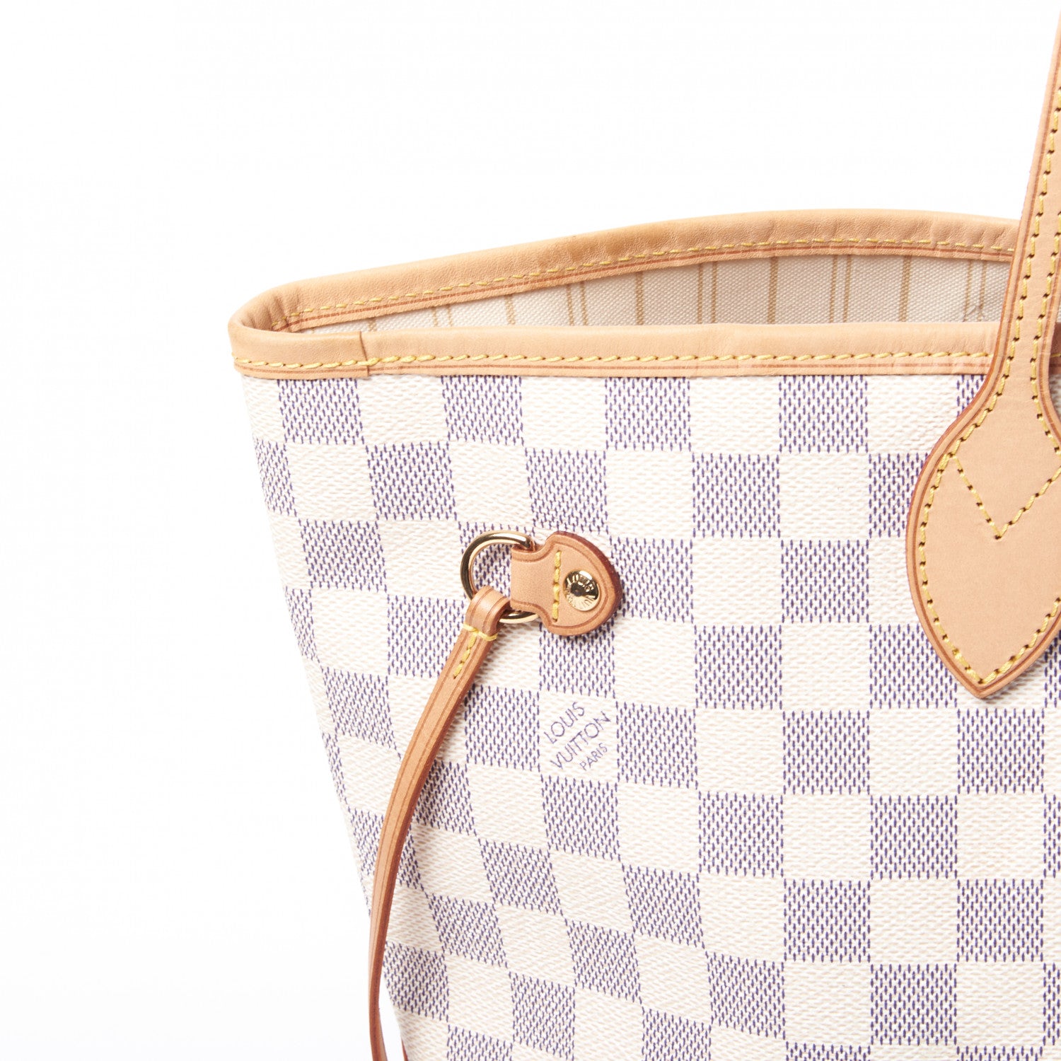 Louis Vuitton Damier Azur Neverfull MM 7 of 9