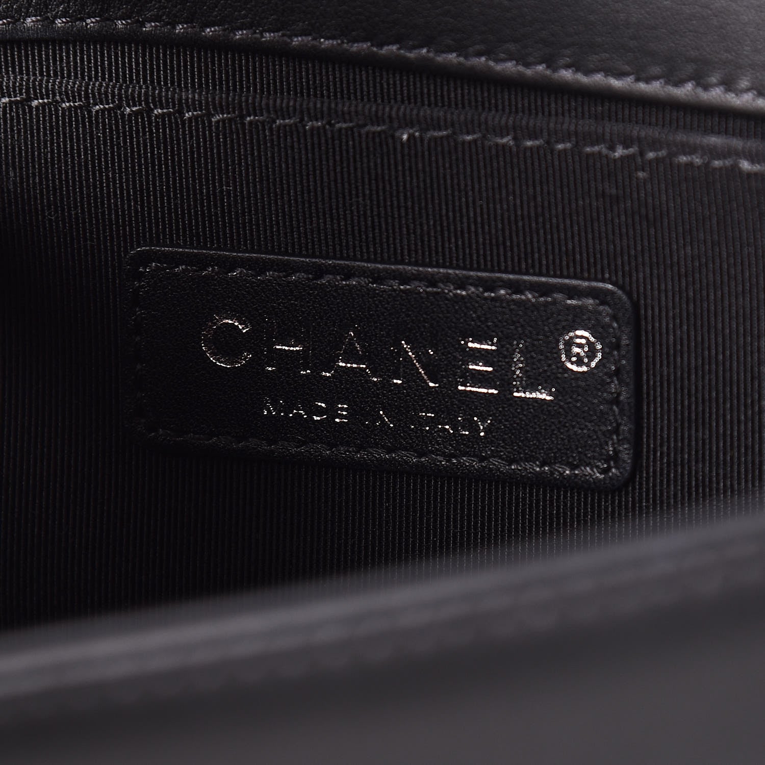 Chanel Calfskin Quilted Small Boy Flap Black 6 of 12