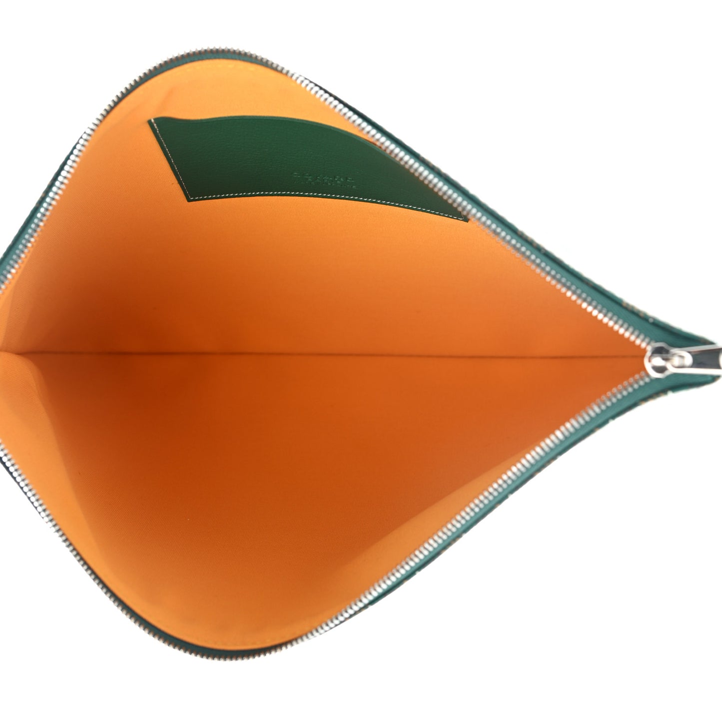 Goyardine Senat Pochette MM Green