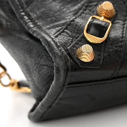Balenciaga Agneau Giant 12 Gold Hardware Mini City Black 16 of 20