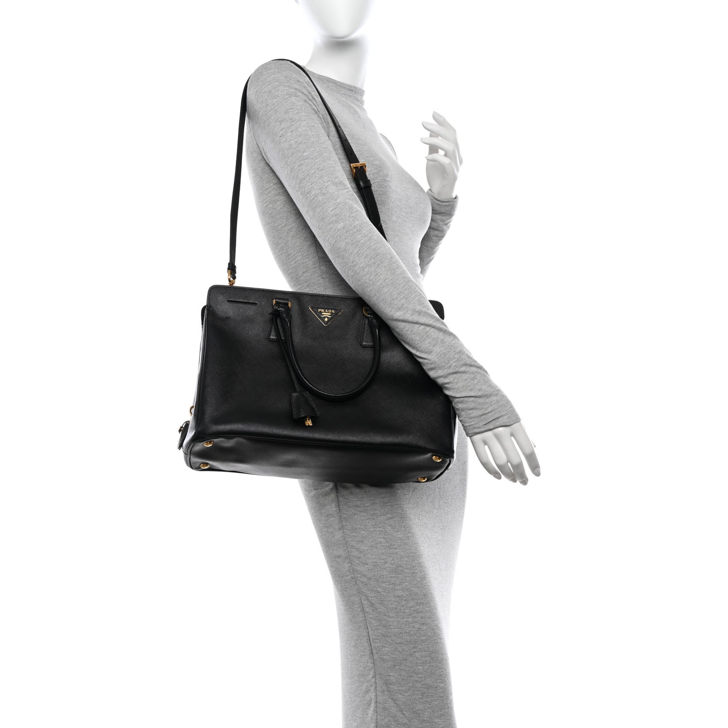 Saffiano Tote Black