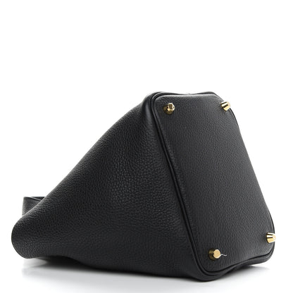 Hermes Taurillon Clemence Picotin Lock 18 PM Black 4 of 10