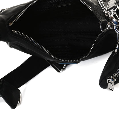 Prada Nylon Re-Edition 2005 Shoulder Bag Black 10 of 17
