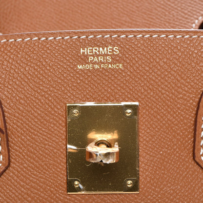 Hermes Epsom Birkin 30 Gold 20 of 34