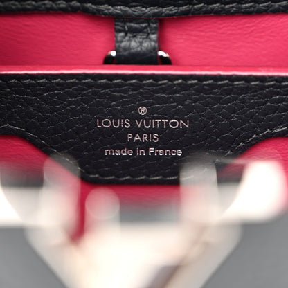 Louis Vuitton Taurillon Capucines BB Cobalt Fuchsia 6 of 11