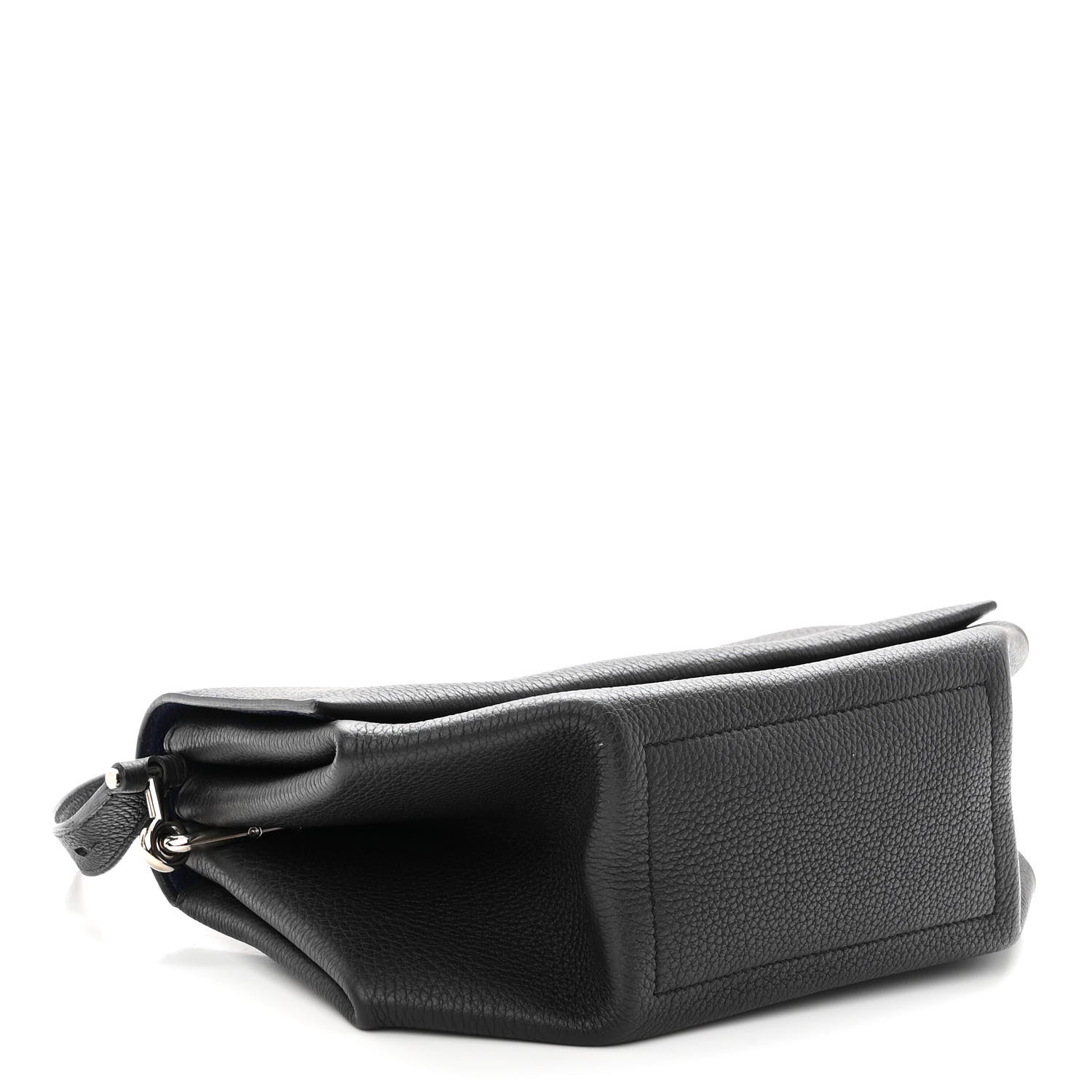 Hermes Taurillon Novillo Opli 24 Black Bleu Encre 4 of 11