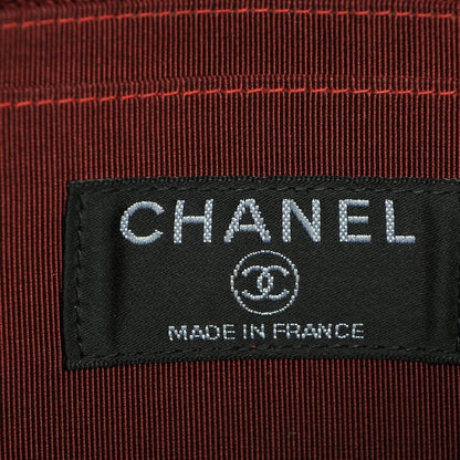 Chanel Chevron Tweed Medium Flap Red White 8 of 9