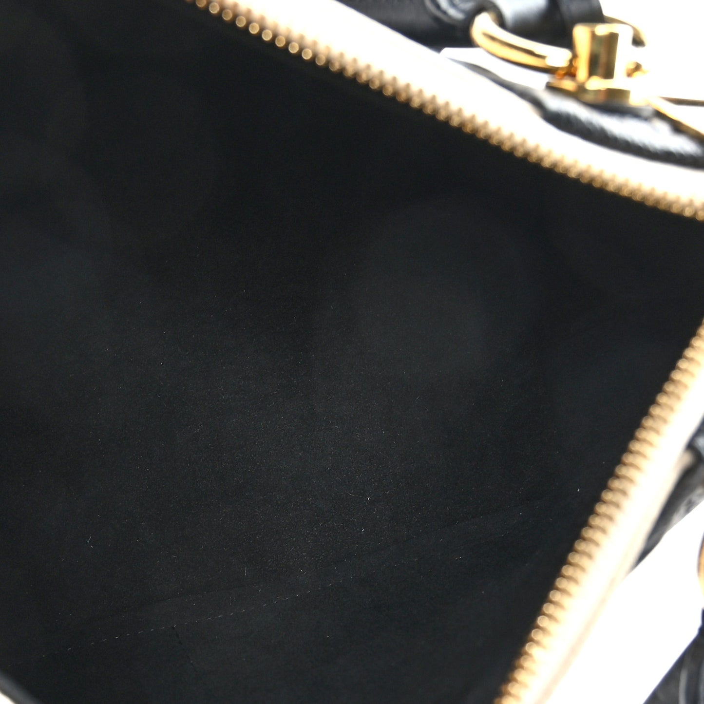 Empreinte V Tote BB Black Creme