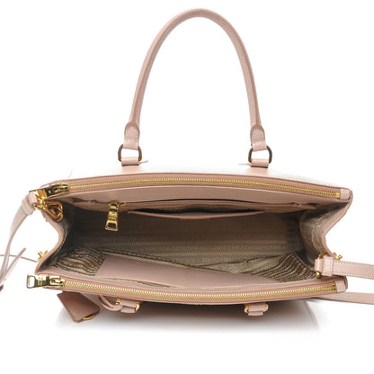 Prada Saffiano Medium Galleria Double Zip Tote Cammeo 6 of 9