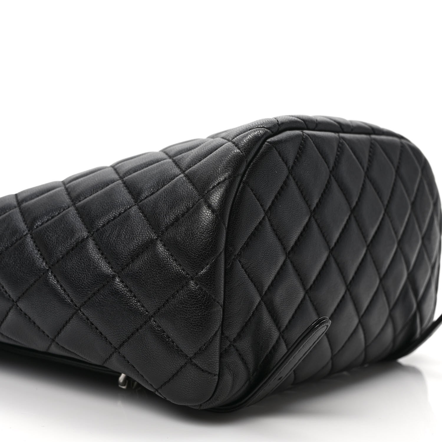 Chanel Calfskin Quilted Small Urban Spirit Backpack Black 8 of 9