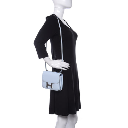 Hermes Epsom Constance 18 Bleu Brume 2 of 11