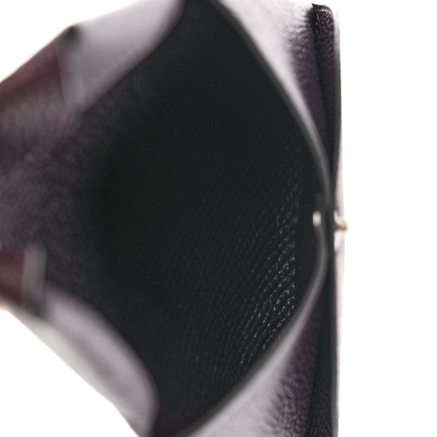 Hermes Epsom Bastia Coin Purse Raisin 4 of 7