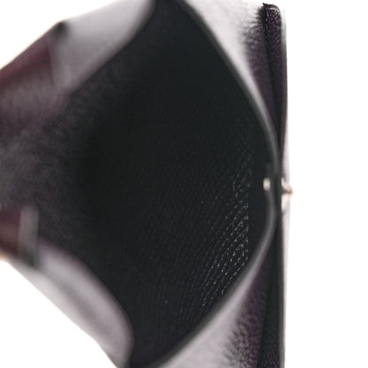 Hermes Epsom Bastia Coin Purse Raisin 4 of 7