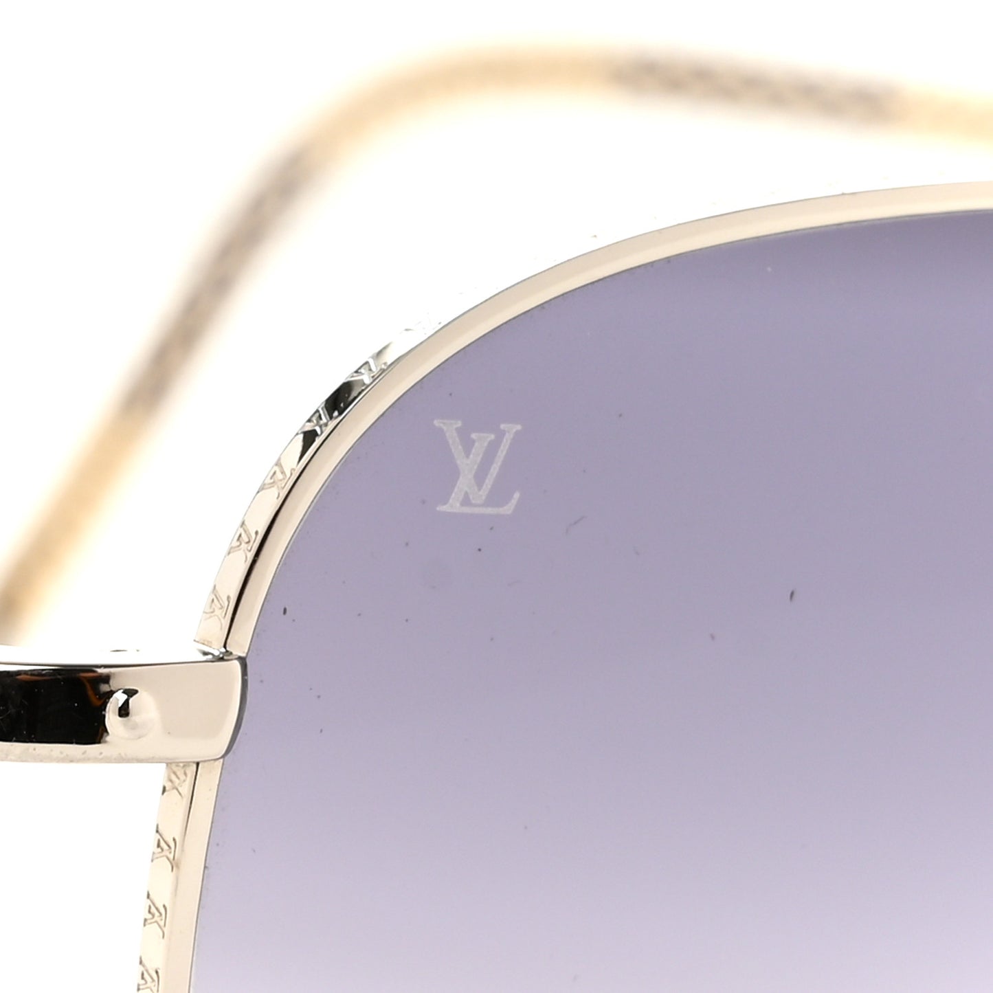 Damier Azur Conspiration Pilote Aviator Sunglasses Z0203U